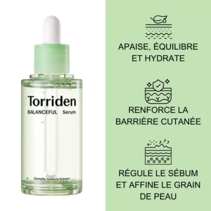 Torriden Sérum Equilibrant à la Centella Asiatica - 50 ml