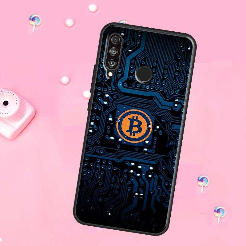 Смешные монеты Биткоина Для Huawei Nova 12s 12i 8i 11i 9 10 SE Y60 Y70 Y90 Y72 Y73 Y61 Y91 P60 Pro P30 P40 Lite Чехол