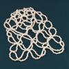 Hand-Made Mesh Hair Accessories Pearls Weave Pearl Headpiece  Wedding Accessories