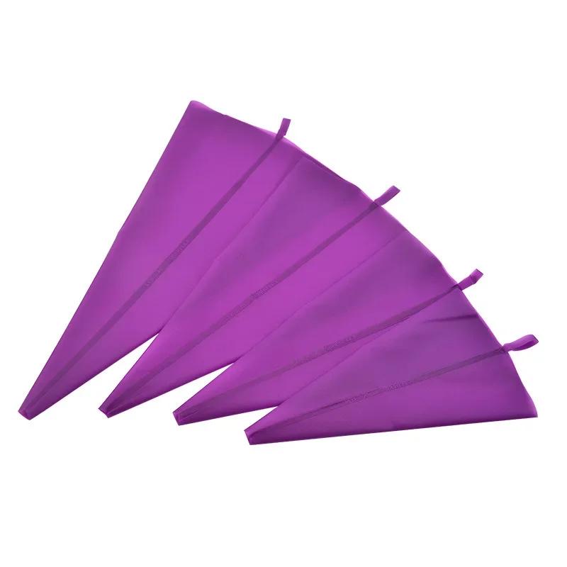 DIY Silicone Icing Piping Pastry Bags Reusable Cream Bag Cupcake Decorating Baking Tools Kitchen Accessories Fondant Sugarcraft