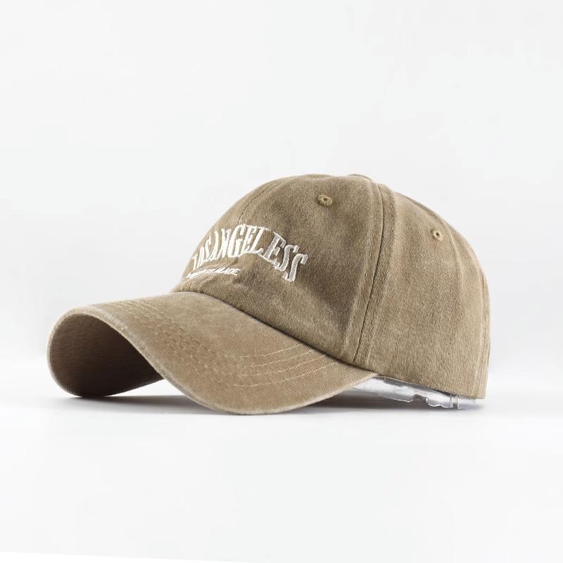 Retro American face small baseball cap children spring and summer washing couple versatile casual cap men