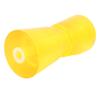 Trailer Roller 190x85x16mm   7.48x3.35x0.63in Yellow PVC Boat Bow Roller for Yacht Rubber Boat Inflatable Boat