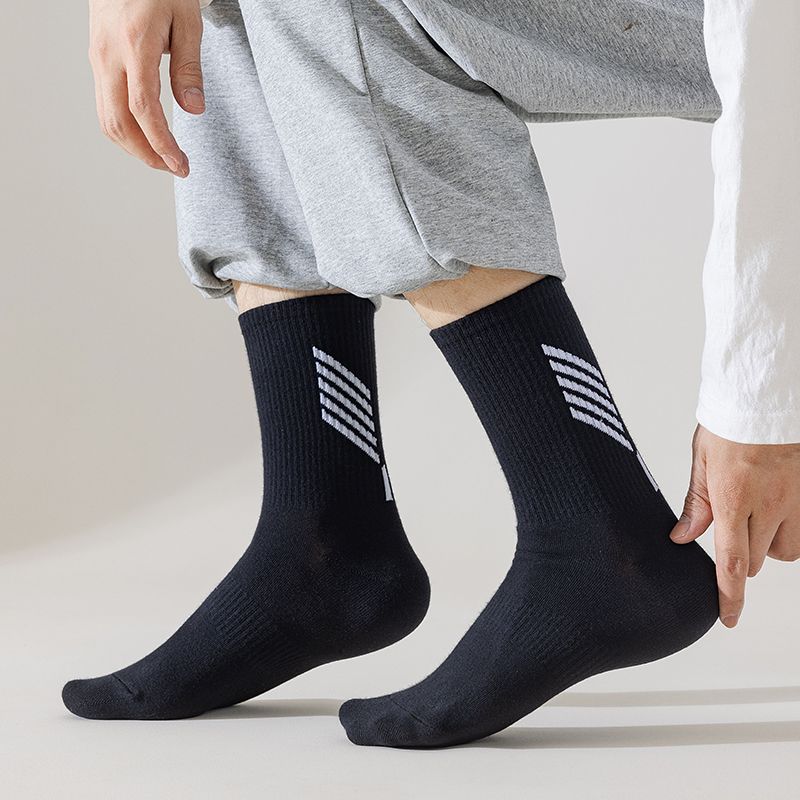 1/5 пары носков для бега для мужчин и женщин, компрессионные носки для фитнеса, спортивные, яркие, дышащие, баскетбольные носки для марафона