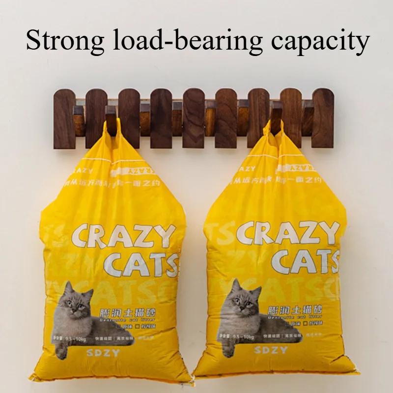 Настенные Деревянные Эстетичные Вешалки для Одежды Складной Компактный Органайзер Модульные Вешалки для Одежды Дешевая Многофункциональная Полка для Хранения Вешалка для Пальто и Шляп Мебель