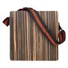 Weuareod Travel Cajon Drum, Portable Wooden Cajon with Adjustable Strap, Percussion Instrument Kit