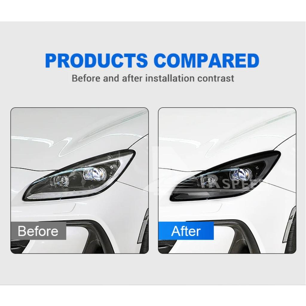 For Subaru BRZ Toyota GR86 2021-2026 Headlight Film TPU Light Cover Protective Sticker Anti Scratch Exterior Car Accessories