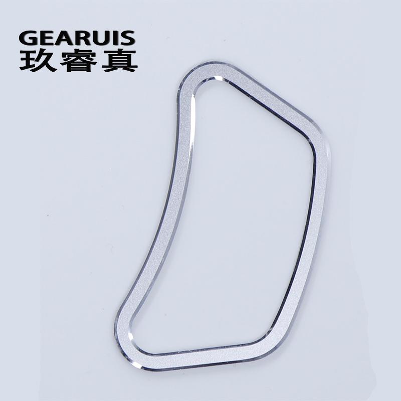 Стайлинг автомобиля, внутренняя мультимедийная панель управления, кнопка меню, украшение, наклейки, чехлы для BMW e60 5 серии, авто