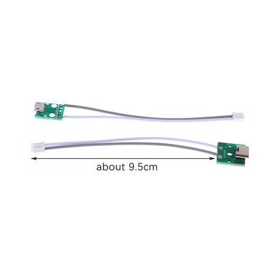 Адаптер Type-C Micro Usb To Dip Разъем-мама Тип B Конвертер для печатной платы Макетная плата USB-01 Плата переключателя Smt Материнское гнездо с проводом