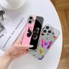 Чехол для телефона N143 Butterfly art для iPhone 16 15 Pro Max Samsung S24 S23 Ultra A54 A35 A52 Xiaomi Redmi Note 13 12 Pro с покрытием из закаленного стекла