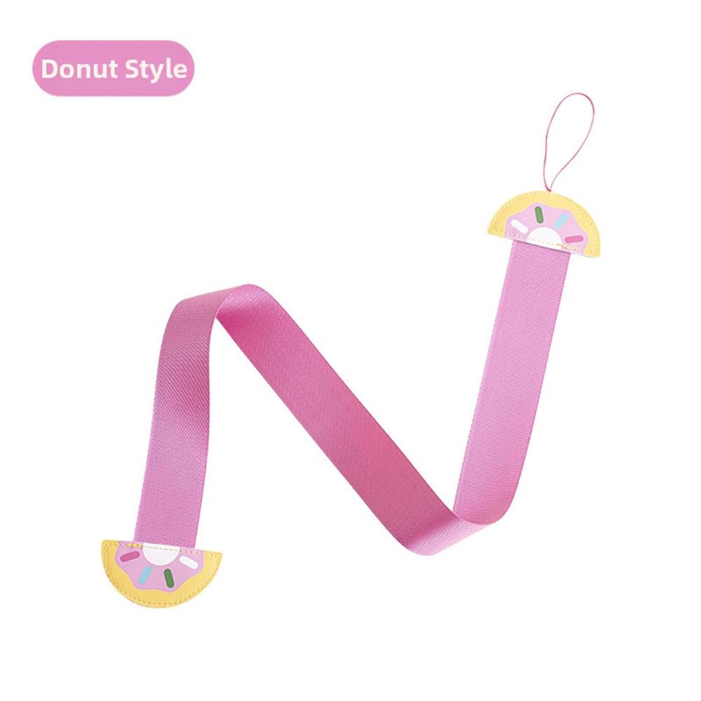 Hanging Barrettes Storage Strap Dopamine Color Hairpin Display Rack Hair Clips Holder  Children