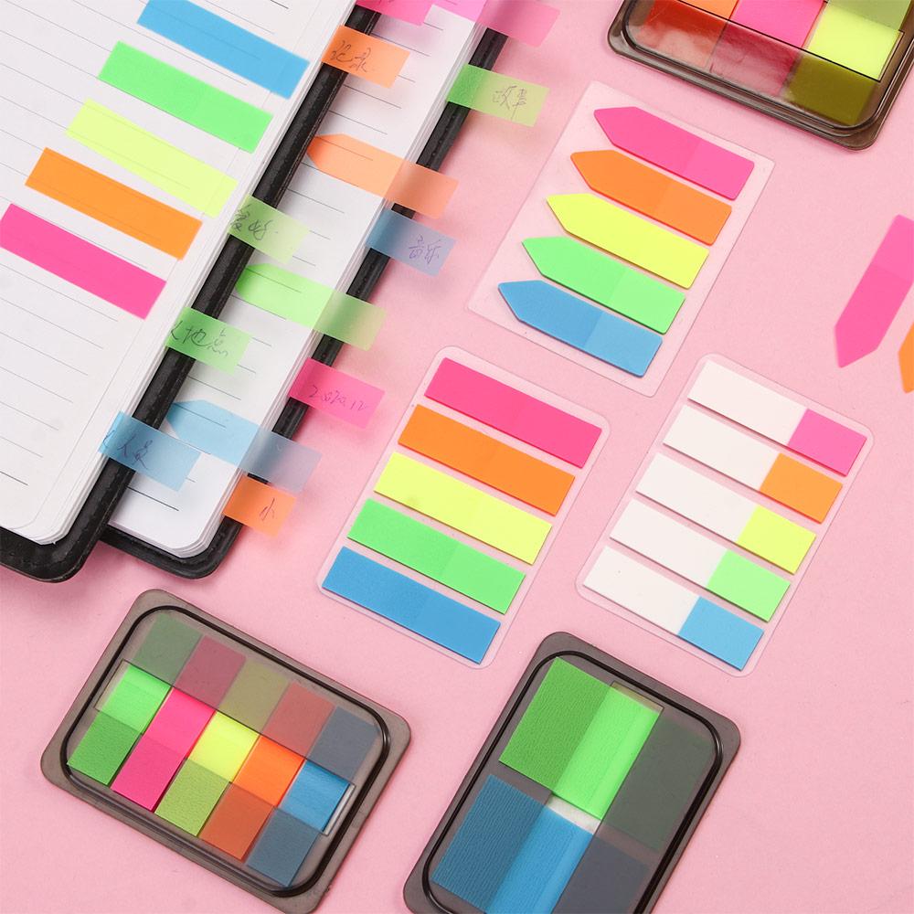 Color Index Tags N times Sticky Sticky Notes Bookmark Stickers Note Stickers Office School Supplies