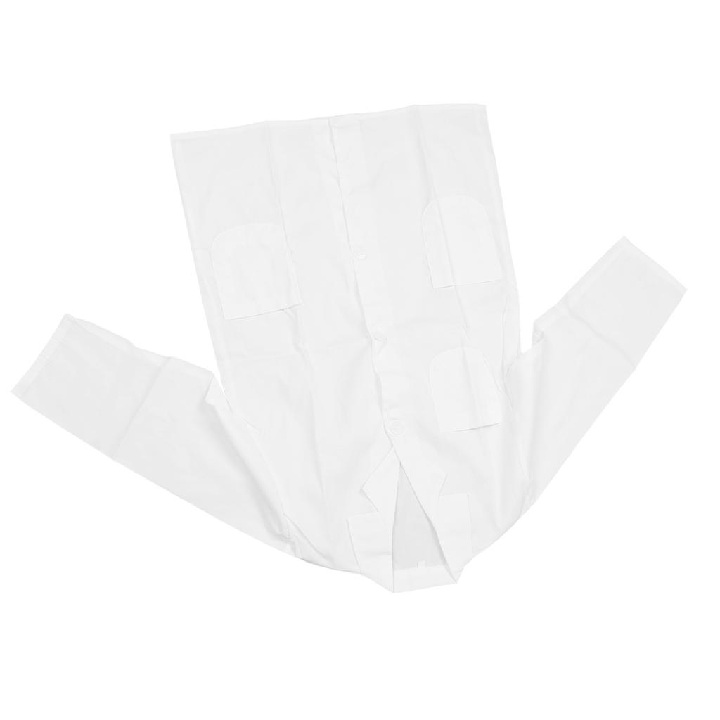 Kid School Button Up Laboratory Coat Boys Girls Cosplay Doctor Laboratory Coat with Pocket Costume