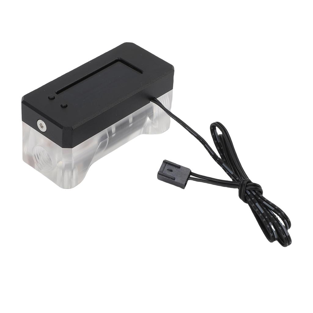 Сигнализация расходомера водяного охлаждения Многофункциональный алюминиевый сплав и акрил Высокая температура Низкие обороты Электронная вода