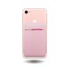 Elastic Stretch Lycra Adhesive Cell Phone ID Credit Card Holder Women Men Sticker Pocket Wallet Case