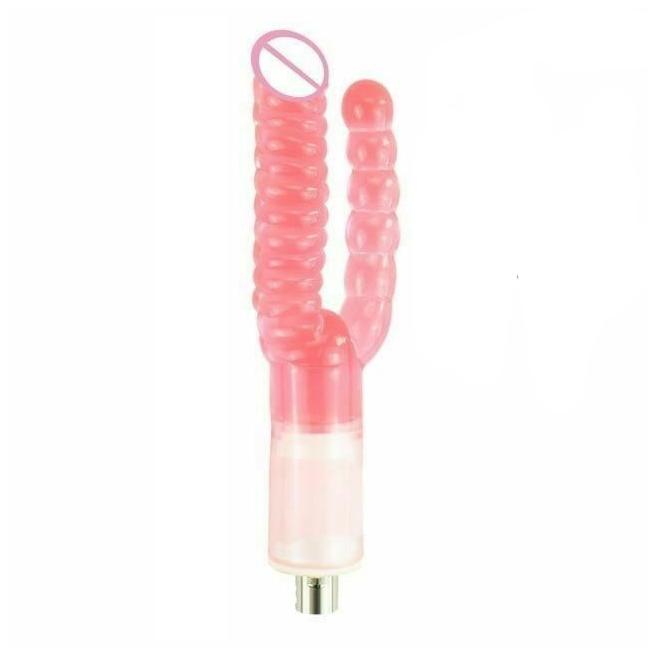 28 Types Pink Purple Dildos A2 / F2 Sex Machine Attachments