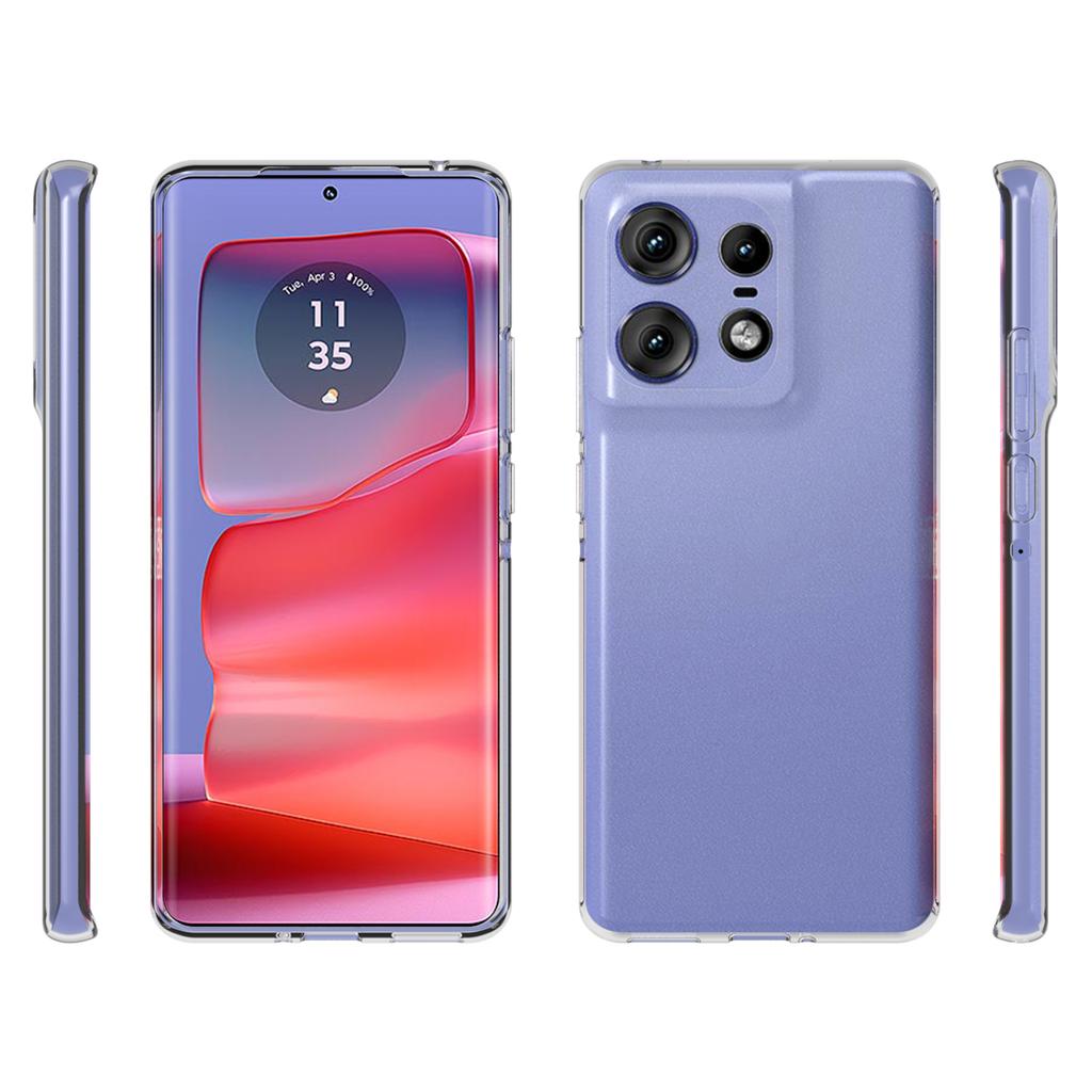 For Motorola Edge 50 5G/Edge 50 Pro 5G Clear Case Watermark-Free TPU Phone Cover