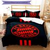 3pcs B-Bayern Munich (8) Design Cover Set - HD Printed Bedding with 1 Cover and 2 Pillowcases - Perfect for Home and Dorm Decor