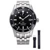 [ORIENT STAR] Men's Automatic Dive Watch 1964 2nd Edition, Japanese Mechanical 200m Water-Resistant, 2-Year Warranty, Black RK-AU0601B