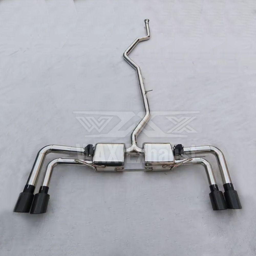 Stainless Steel Quad Mid-Tailpipe Exhaust Valve for BMW X3/X4 (2012-2018)