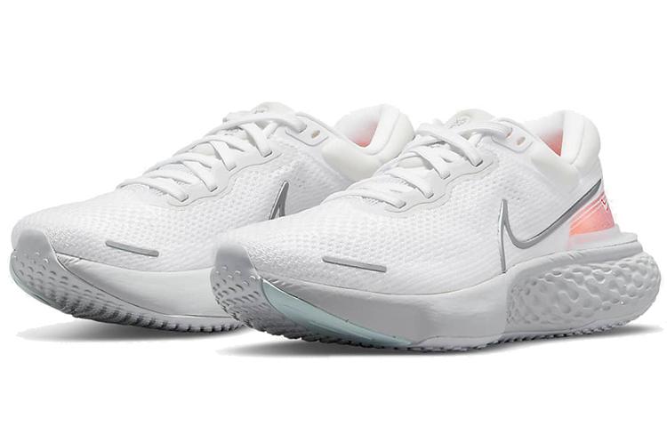 Nike ZoomX Invincible Run Flyknit Белый Чистый Платиновый Красный Чили CT2228-102