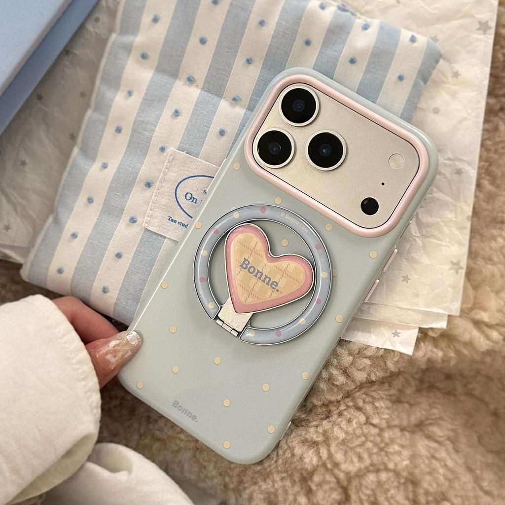 Креативный магнитный чехол для телефона в горошек для iPhone 16, iPhone 17 и iPhone 17 Pro Max