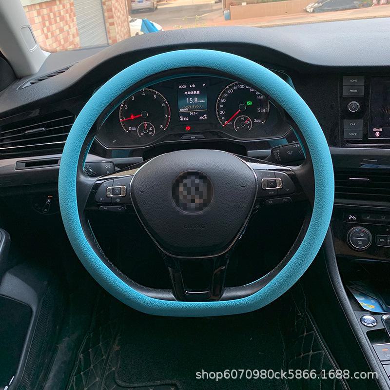 Универсальный нескользящий силиконовый чехол на руль – без запаха, впитывающий пот, всесезонный, для мужчин и женщин