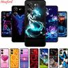 Чехол для телефона Tecno Pova 5 6.78" Coque Черный Бампер Силиконовый Мягкая Задняя Крышка Чехол Для Tecno Pova 5 Чехол Pova5 Funda Para Capa