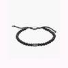 Men's Black Semi Precious Bracelet Jf02887040 Black
