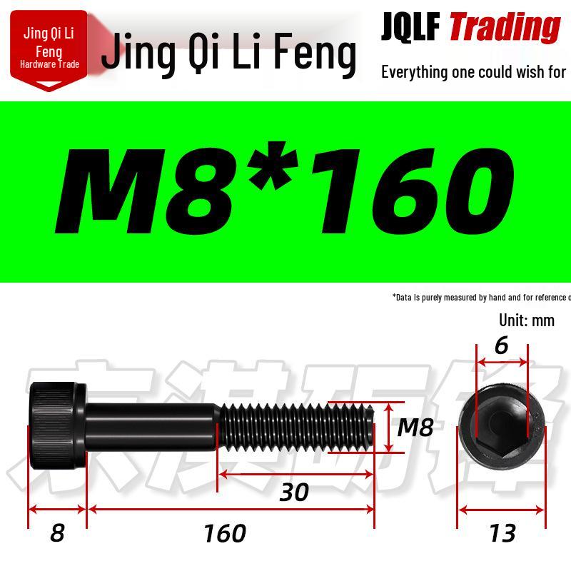 Высокопрочные накатанные шестигранные винты M4-M10 | Полурезьбовые болты класса 12.9 для DIY-модификации