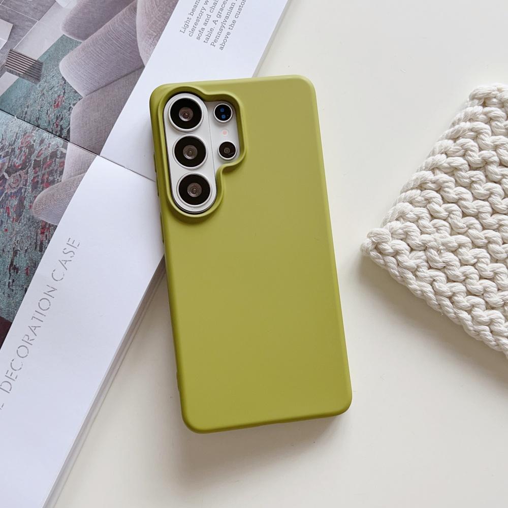 Matte Liquid Silicone Slim Case for Samsung Galaxy S26 S25 Ultra S24 FE A57 A37 A56 A36 A17 Candy Solid Color Shockproof Cover