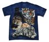 The Mountain Mens Big Cat Collage Lions Tigers Panther Leopard Shirt New Small