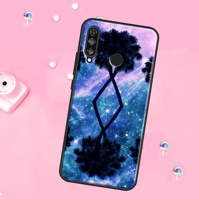 Звезды Космос Пальмы Для Huawei Nova 12i 7i 8i 11i 12s Y73 Y70 Y90 Y60 Y72 Y61 Y91 9 10 SE P30 Pro P40 Lite Чехол