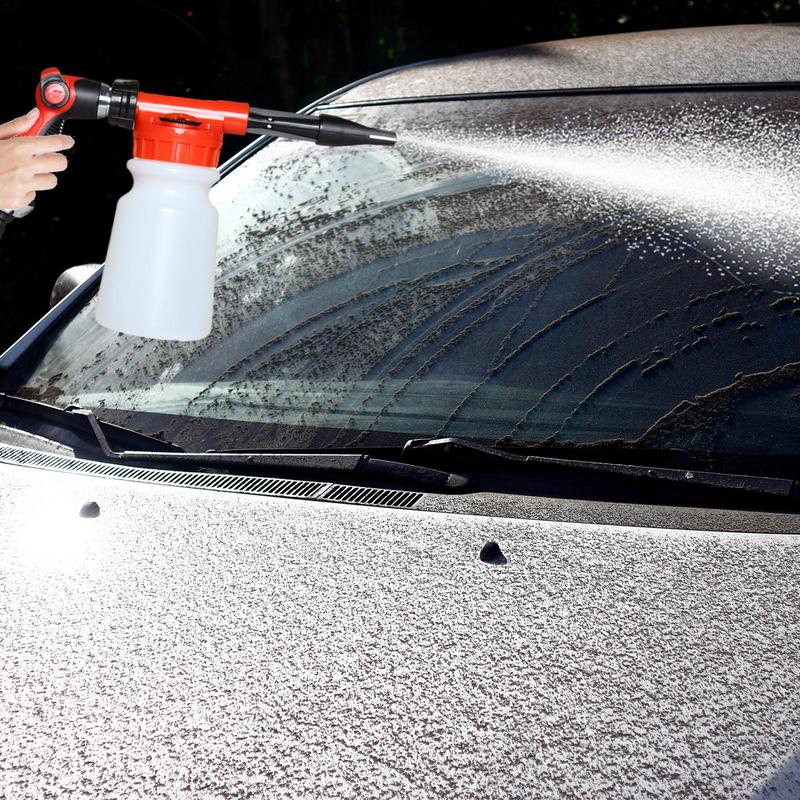 Снежная пенная пушка, моечная машина высокого давления для автомобилей, мойка низкого давления, регулируемый распылитель пенного мыла, машина для мойки автомобилей