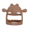 TGM Silicone Glove Type Wrist Teether + Case, Bear Chocolate + Case, Korean Baby Products