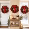 35 Cm Christmas Door Wreath Complete for Wall Decor