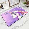 Коврики для ванной Rainbow Pony Коврики для входной двери в дом Нескользящие впитывающие коврики для ног Коврики для туалета