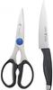 Ножницы Henckels Style 2 шт. Набор Кухонные ножницы Ножницы из нержавеющей стали Подарок Можно мыть в посудомоечной машине Сделано в Японии "HI Petty/Кулинарный Черный" 16710-012