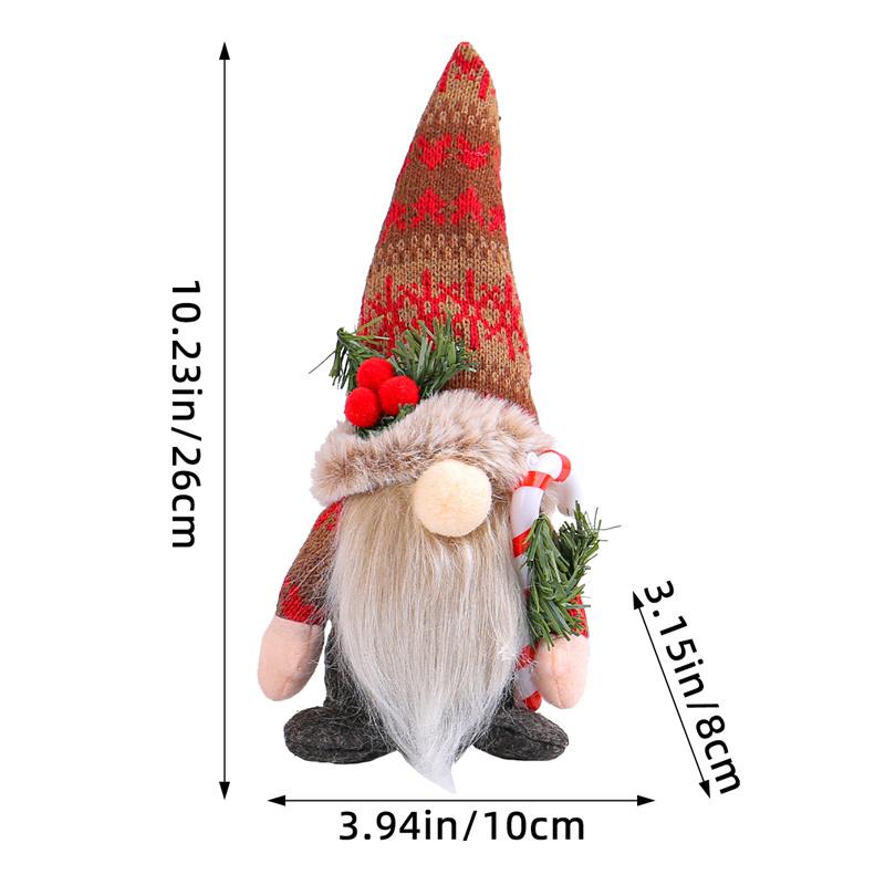 Рождественские подарки Навидад Санта Безликие гномы Куклы Рождественские украшения Домашняя вечеринка Рождественский декор елки Украшения Новый год