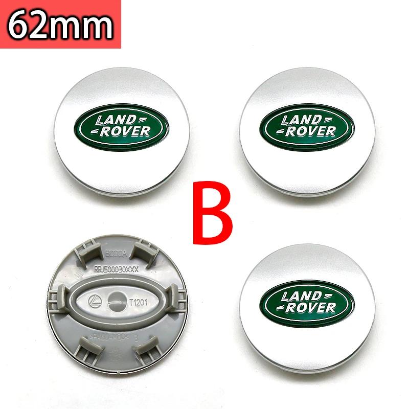 АБС 62 мм Колпачки ступицы колеса автомобиля Для Land Rover Range Rover Discovery 4 Freelander 2 Velar Defender L322 Evoque L405 SVR