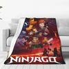 Плед N-ninjagos Фланелевый Забавный Теплый Пледы для Покрывала Лето