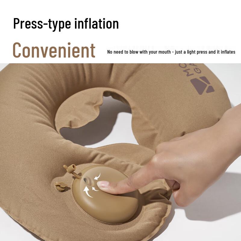 MOBIGARDEN Inflatable U-shaped Pillow