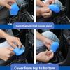 Car Silicone Gear Shift Knob Cover Universal Sleeve Gear Shift Collars Non Slip Grip Handle Case Manual Car Interior Accessories