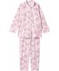 Relax Long Long Cotton Blend Warm CDW414 PI [Wacoal & Sleep] Pajamas, Sleeves, Pants, (Body), Women's