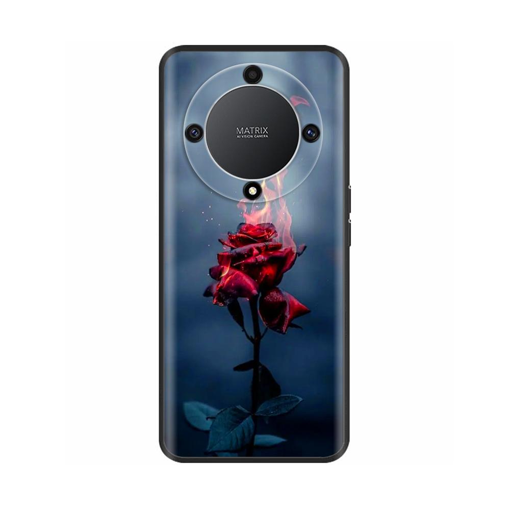 Чехол для Honor Magic5 Lite 2023 Силиконовая задняя крышка TPU Чехлы для телефона для Huawei Honor Magic4 Lite Magic 5 Lite Мягкий Funda Мультяшный