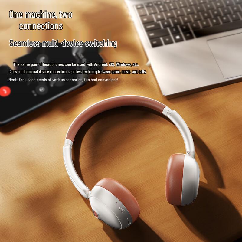 Acer OHW111 Retro Wireless Bluetooth Over-Ear Headphones