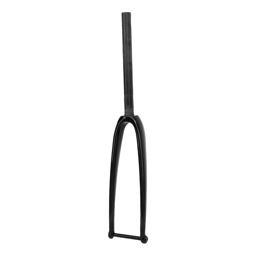 Road Bike Front Fork Carbon Fiber 28C Thru Axle Disc Brake Bike Front Fork 3K Gloss for Riding