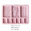 Yousheng Chocolate Mold 3D, силиконовая форма для выпечки кексов, безопасная для микроволновой печи, красивая форма для конфет, инструмент для выпечки