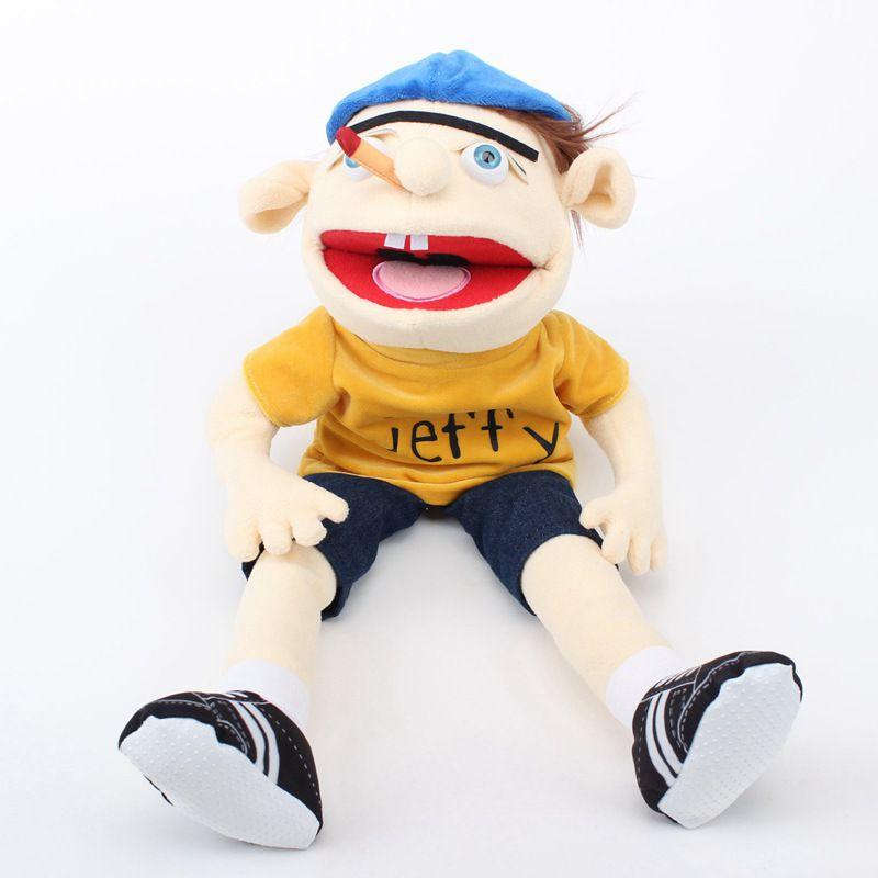 58cm/22.83in Jeff Puppet – Handmade Soft Polyester Material – Parent-child Play