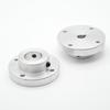 Aluminum Alloy Flange Coupling 5/6/6.35/7/8/9/10~22MM Hole-Keyway 50MM Rigid Transmission Shaft Connection