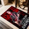 Elvis Presley's Musical Journey Area Rug Design for Study room Dormitory Game Room Balcony Antislip Carpet Decorate Offices Best for Christmas